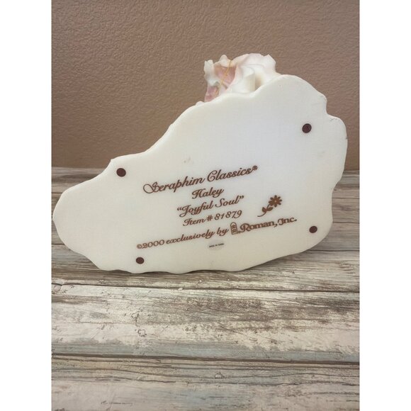 Roman Seraphim Classics #81879 Haley Joyful Soul Angel Figurine w/FLAW - No Box - Picture 9 of 16